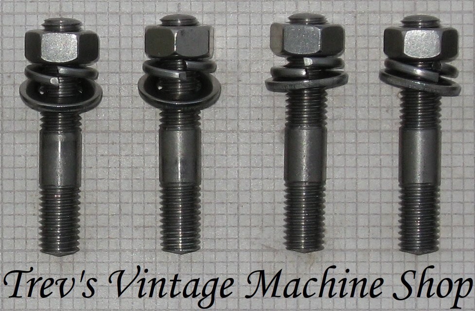 M7 stainless steel engine studs, 40mm long with nuts & washers. Qty 4. ES23