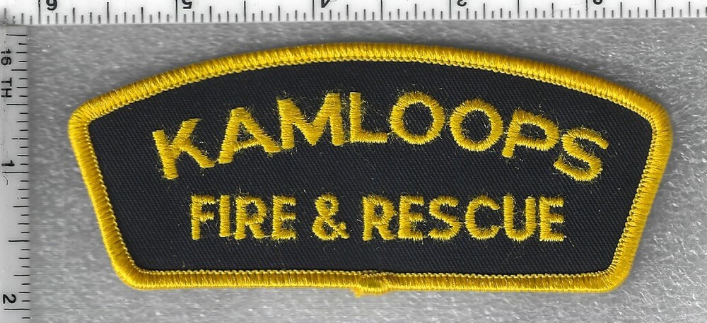 Kamloops Fire & Rescue (British Columbia, Canada) Shoulder Patch