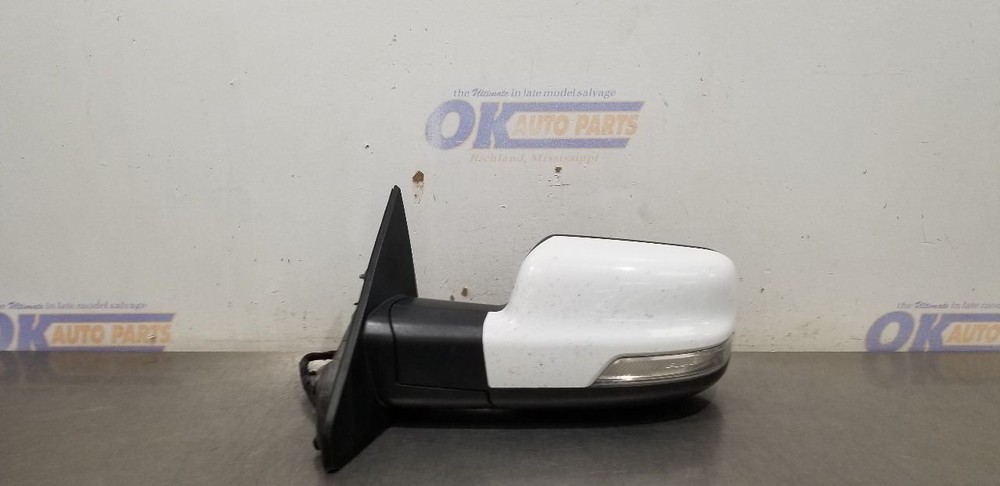 22 DODGE RAM 1500 SIDE VIEW POWER DOOR MIRROR LEFT DRIVER WHITE