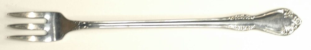 Oneida Silver Mansfield  Seafood Cocktail Fork 496683
