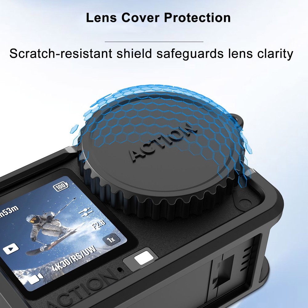Silicone Protective Cover Case for dji osmo action6 Camera Silicone Case