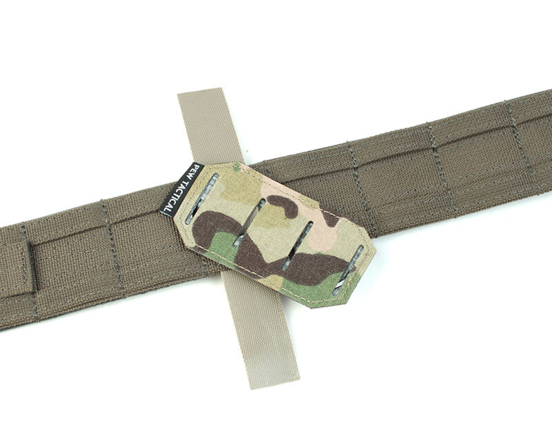 45 Degree Tactical Belt Molle Converter Plate Double Mag Bag Panel Platform