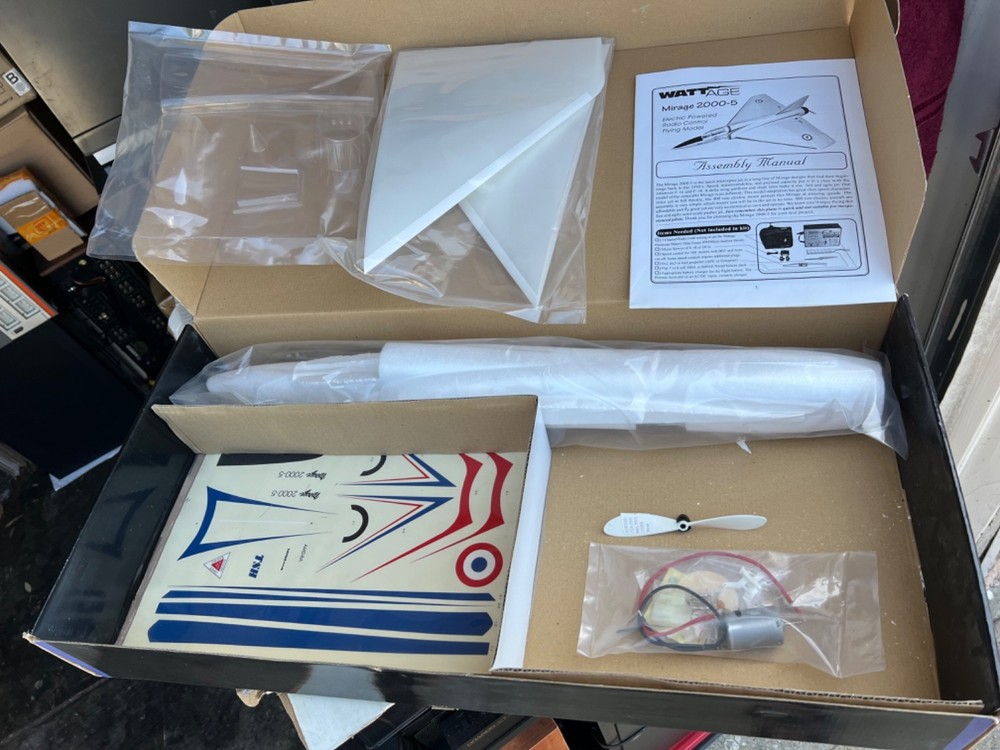 WATTAGE MIRAGE 2000-5 VINTAGE JET