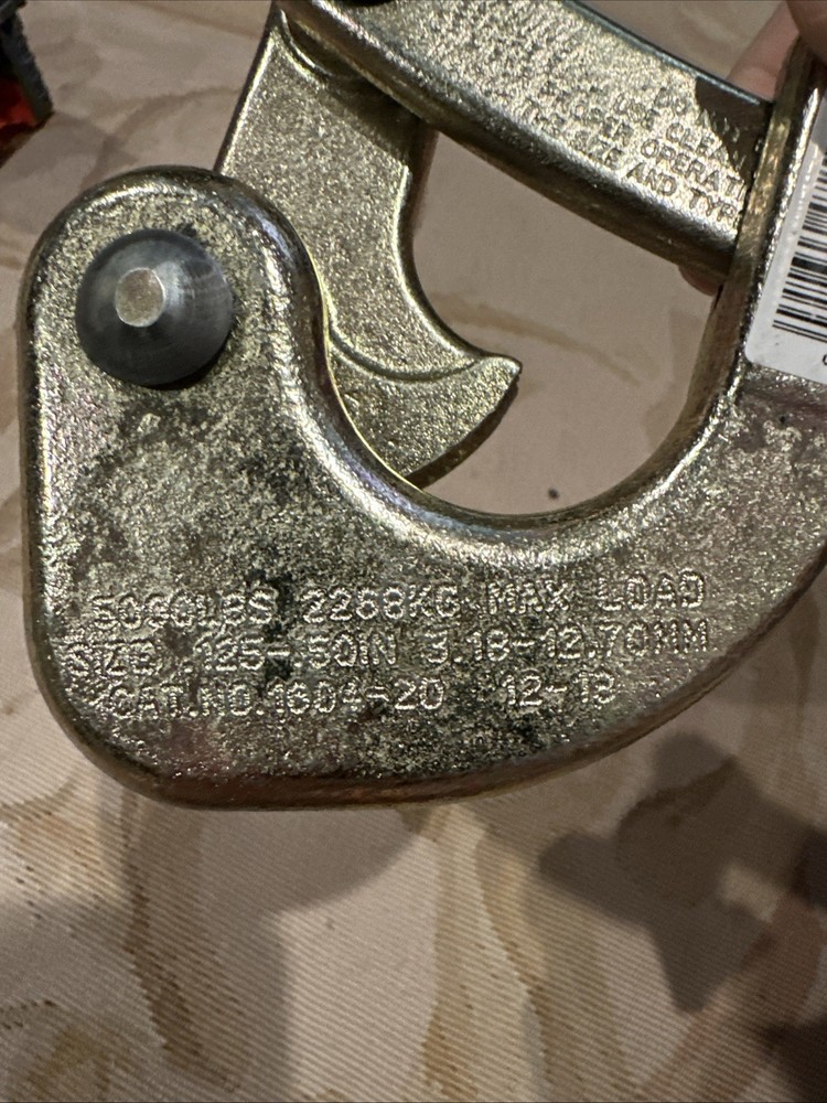 KLEIN TOOLS 1604-20 Cable Pulling Jaw Grip,5000 lb Max,0.5in 2DGR2