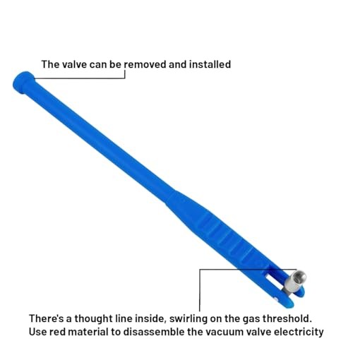 Car Tire Stem Valve Puller, No Scratch Vehicle Valve Core Insertion Blue