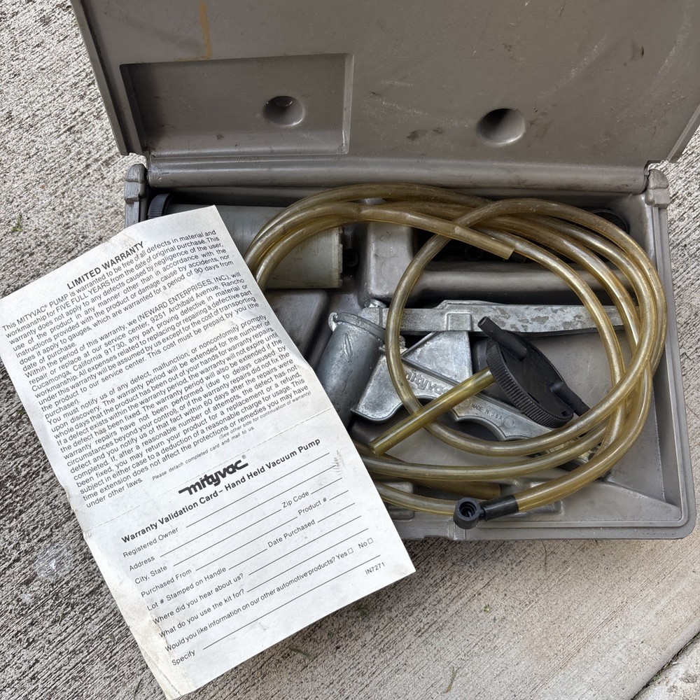 Silver Line Mityvac Vacuum Gauge