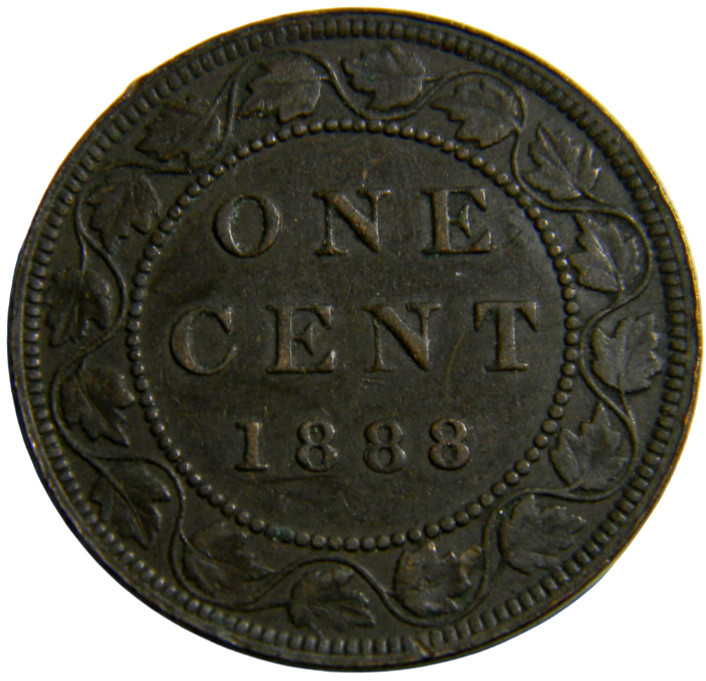 Canada 1888 One Cent (0745)