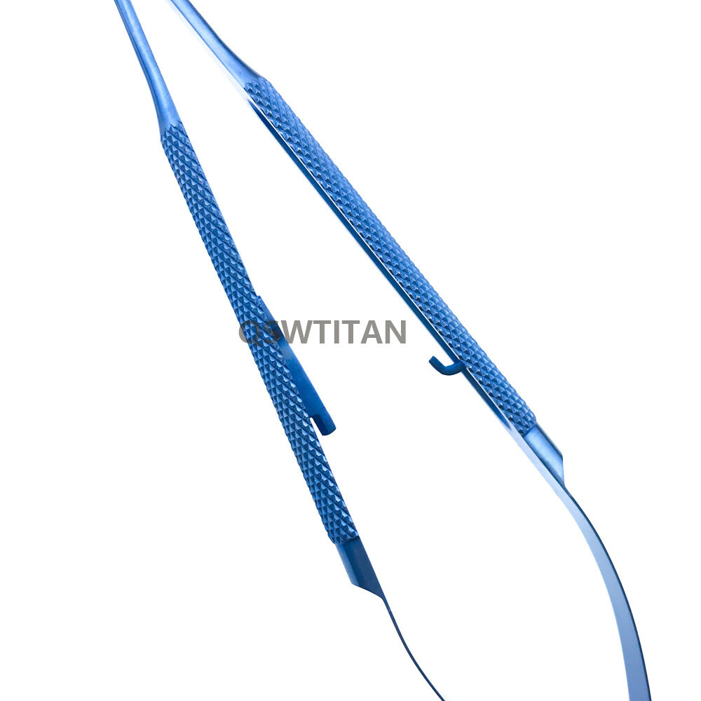 1pcs Titanium Barraquer Needle Holder With lock micro eye surgical instruments