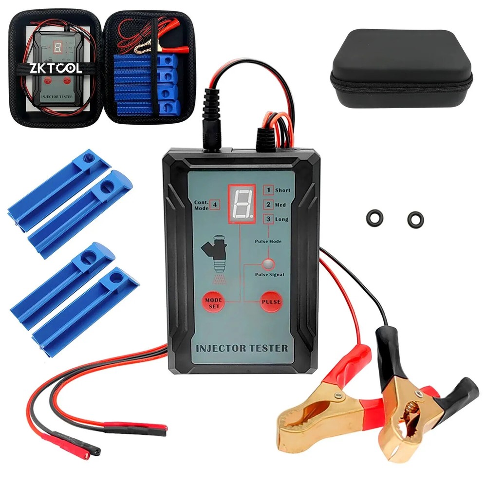 Upgraded Fuel Injector Tester DIY Cleaning Tool Test Two Injector Simultaneously