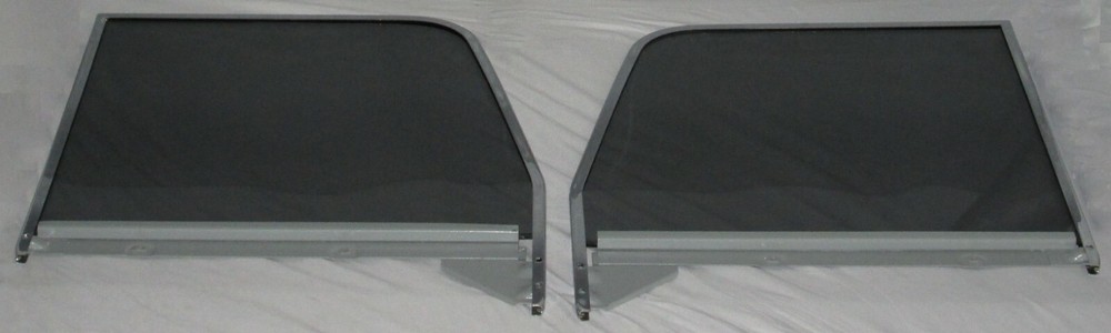 Glass 55-59 Chevy Pickup Windshield Vent Posts Door Assemb Small Back YT Gaskets