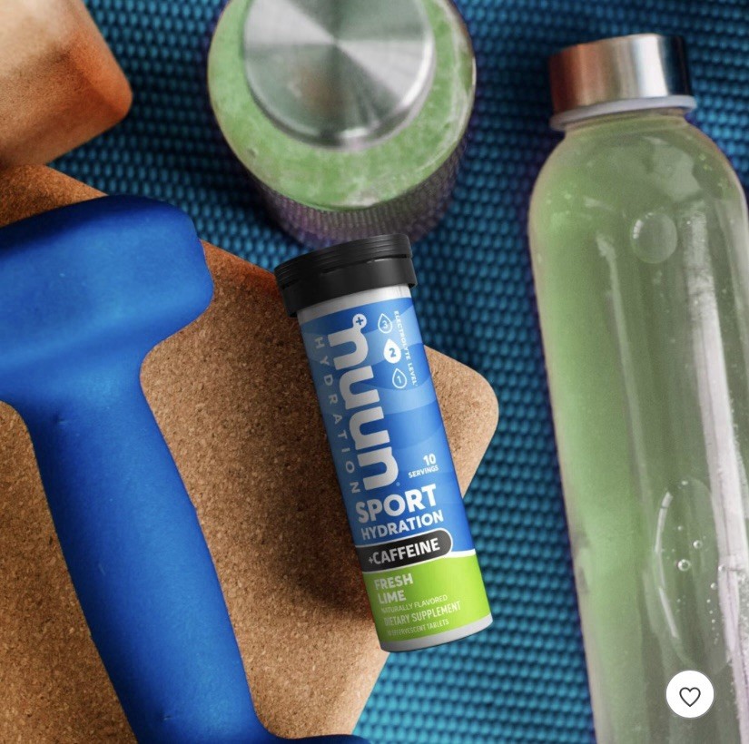 Nuun Energy Electrolyte Drink Tablets Berry Blast & Fresh Lime Hydration Boost