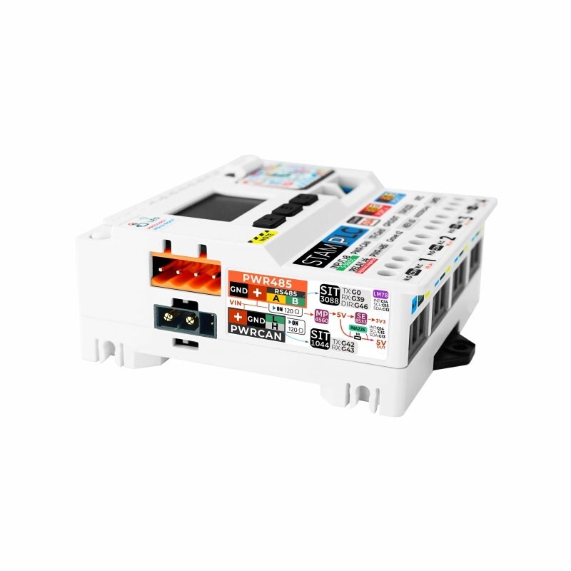 M5Stack StamPLC IoT Programmable Logic Controller ESP32S3 Cloud Data Monitoring