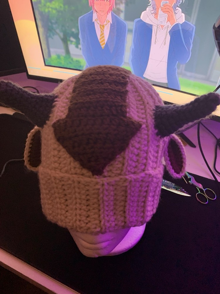 Handmade APPA crochet beanie