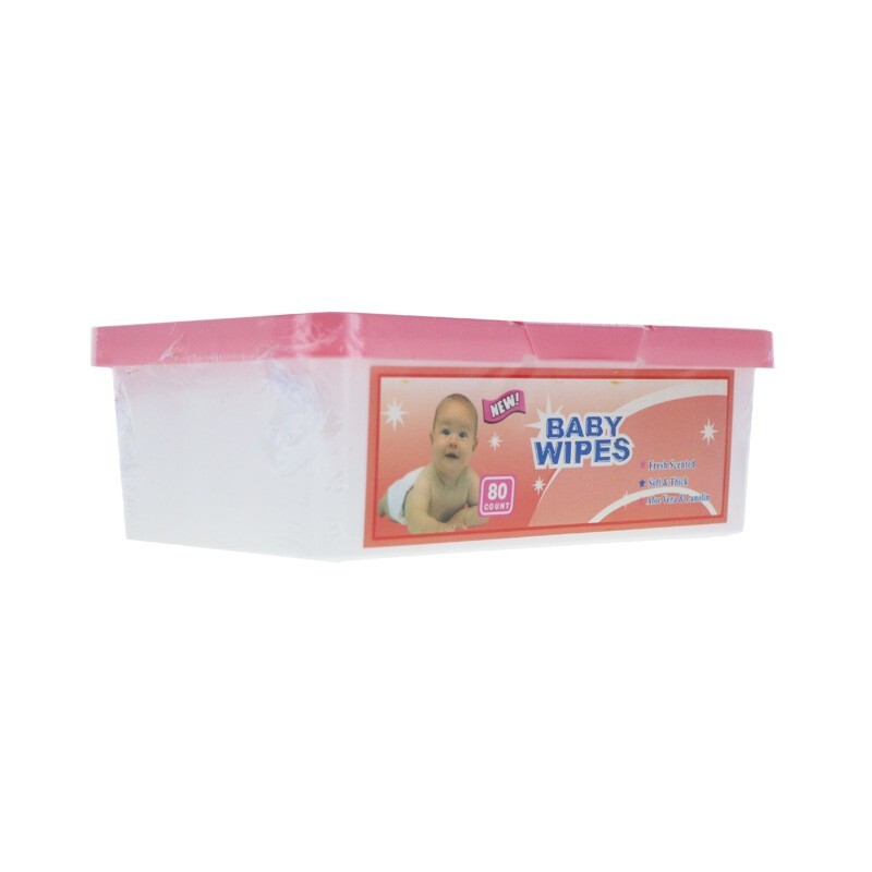 Baby Wipes Box 80 Sheets