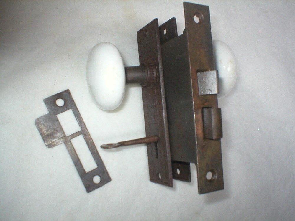 Antique Victorian Era Door Hardware