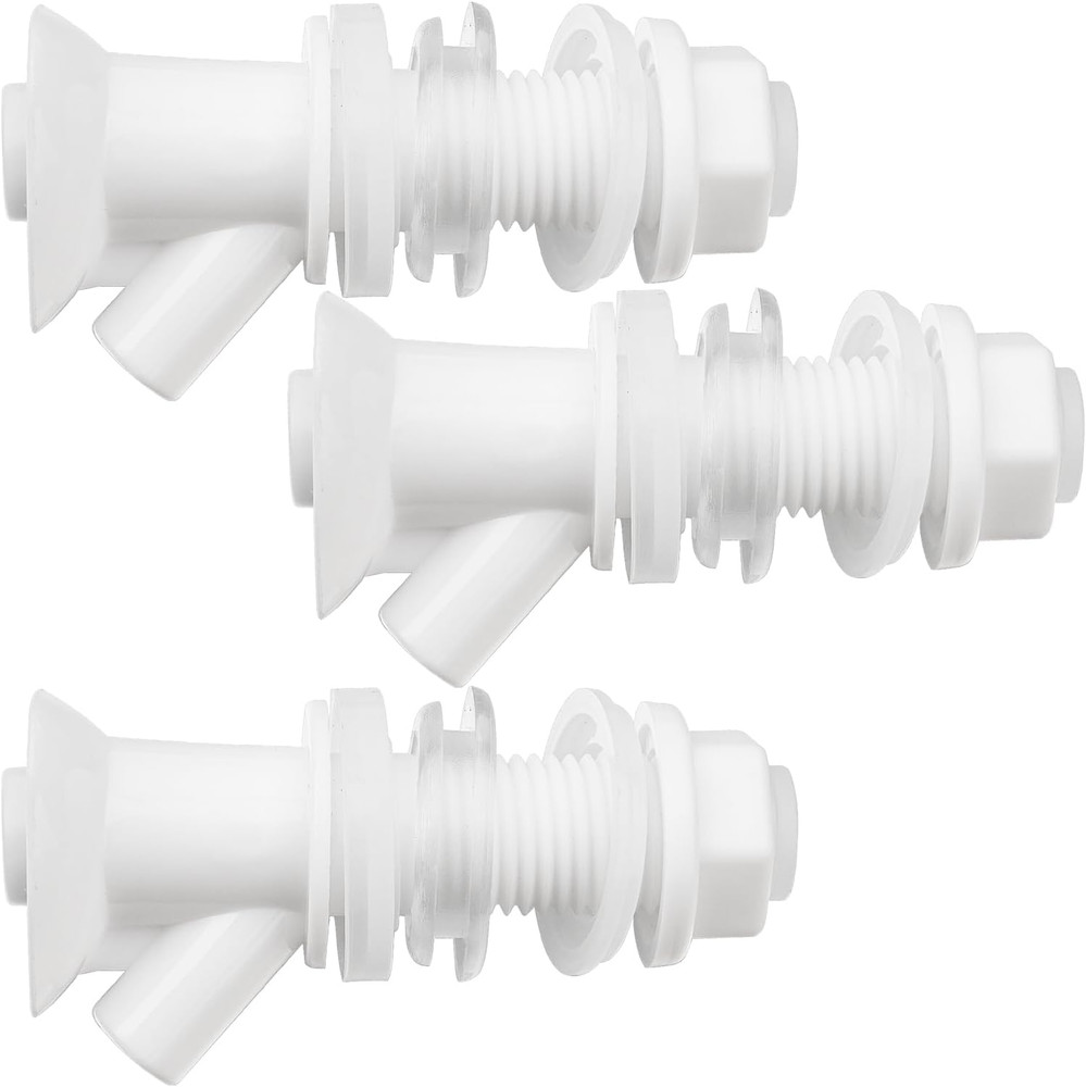 3 Pcs Push-Button Cooler Spigot Replacement, Compatible with Rubbermaid Gott