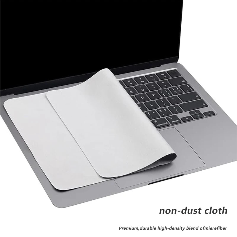 Microfiber Laptop Cleaning Cloth Dustproof Keyboard & Screen Cleaner for MacBook