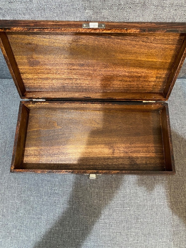 Wooden Utility Storage Gun Box.