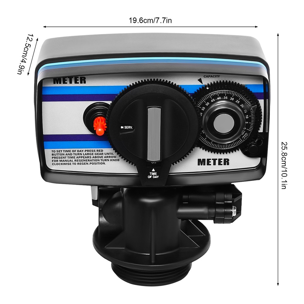 For Water Filter Softener Resin Automatic Fleck 5600SM Flow Control Timer Valve