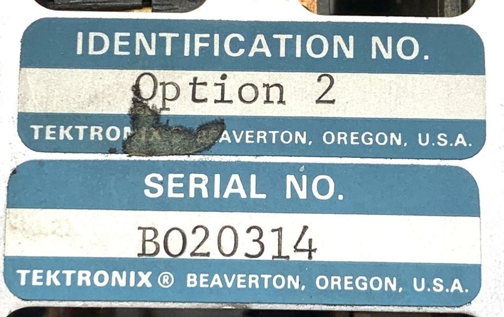 Tektronix TB50A Triggering Time Base Plug-In Module