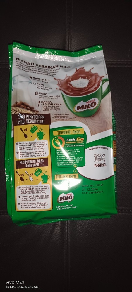 milo chocolate malt 1kg