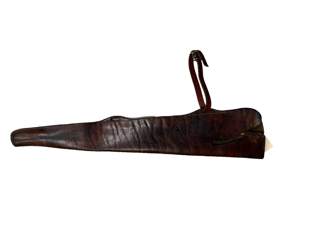 Antique Leather Gun Case