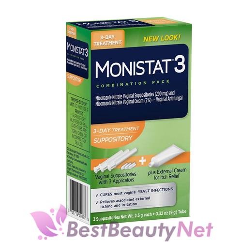 Monistat 3 3-Day Treatment Suppository + External Cream