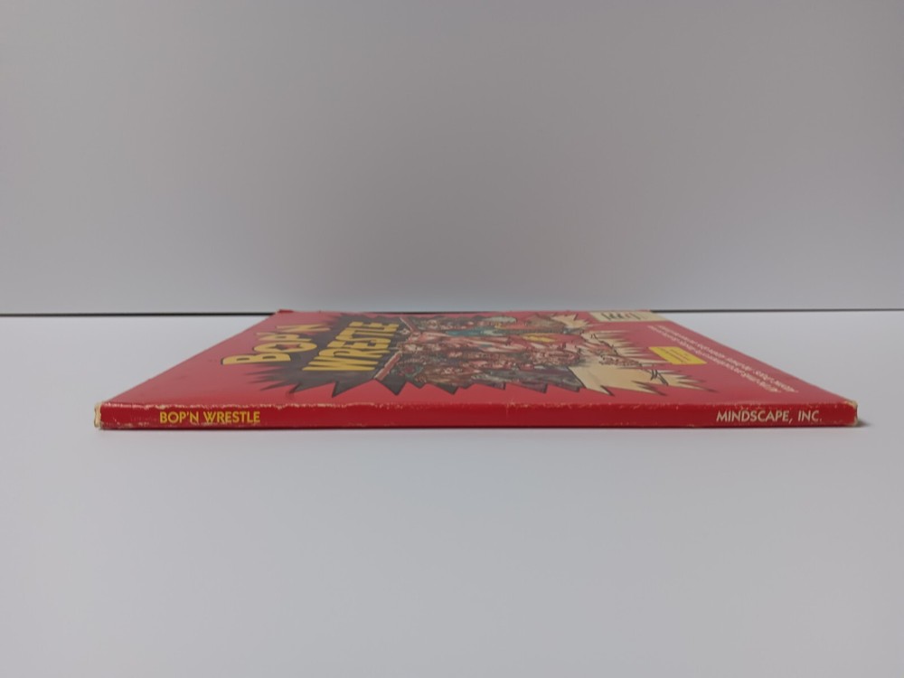 Commodore 64/128 Bop N Wrestle Computer Game Software Tested/Works