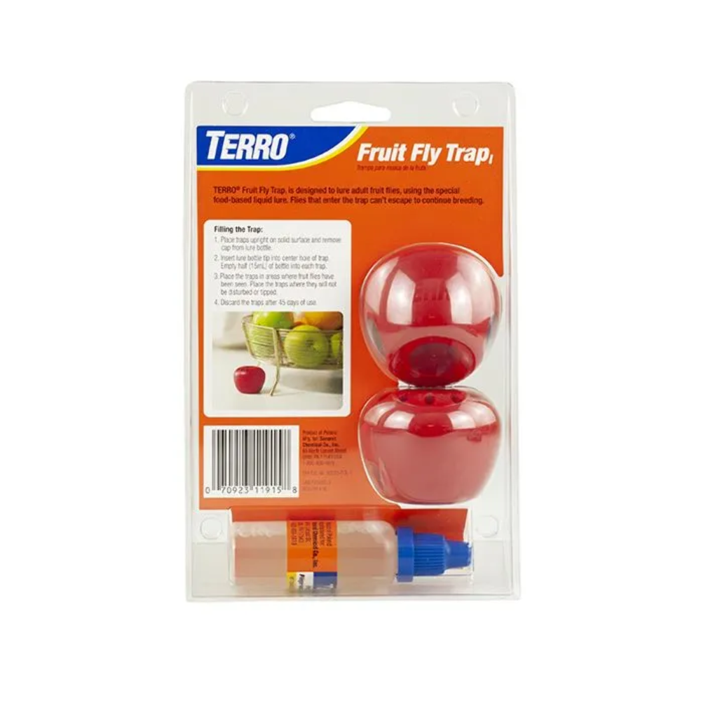 TERRO® Fruit Fly Trap, 2pk