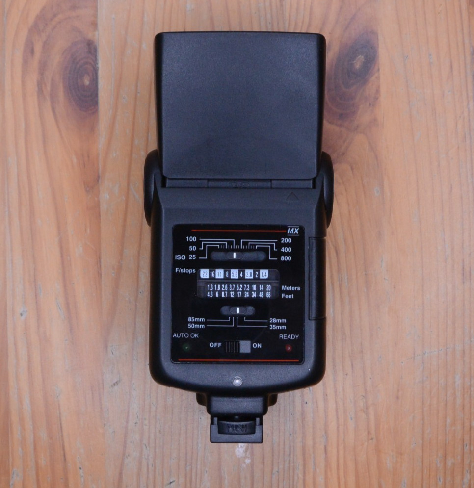 Sunpak Auto 355AF Thyristor Flash Tested