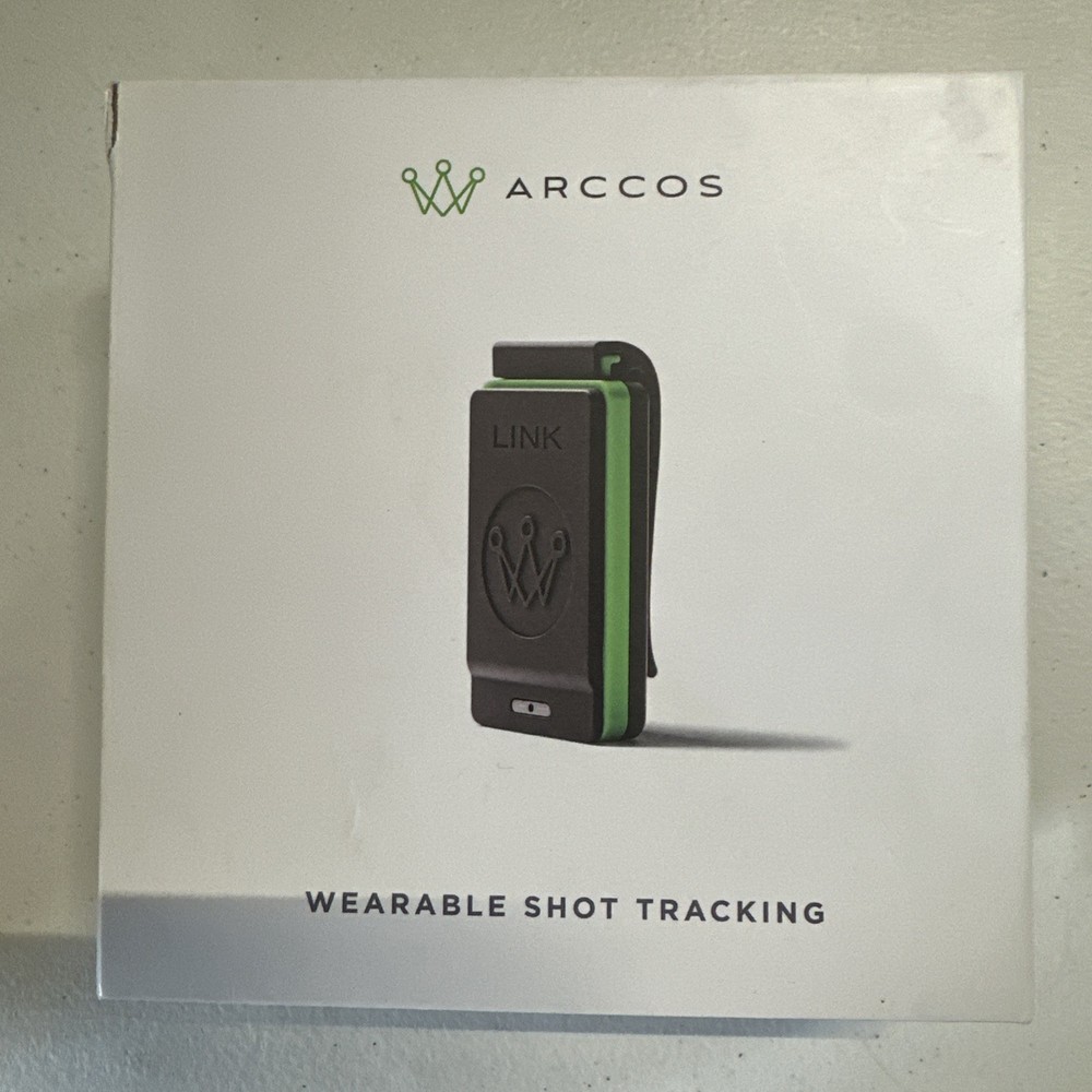 OPEN BOX Arccos Golf LINK - GEN 2 Wearable Shot Tracking