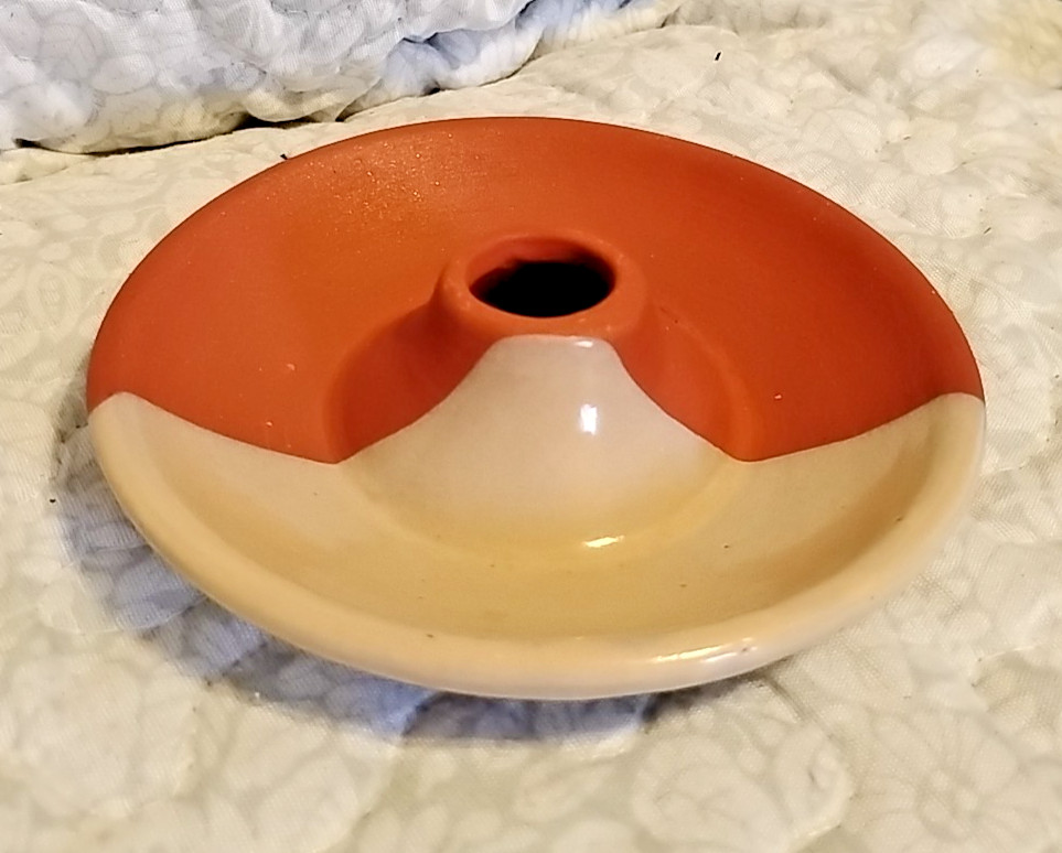 Terracotta Ceramic Incense Burner Dish or Sage Holder