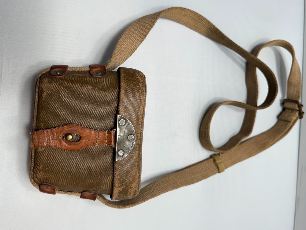 Japanese WWII Compact Binocular 4x10 with Canvas Case