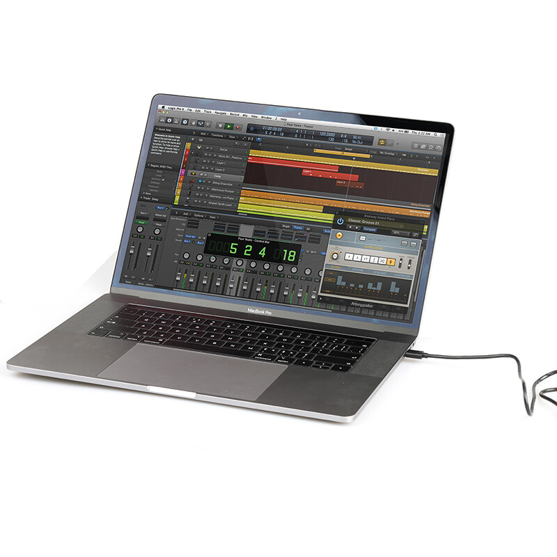 DOREMIDI USB-C Type-C to MIDI 5 Pin Interface Converter Cable