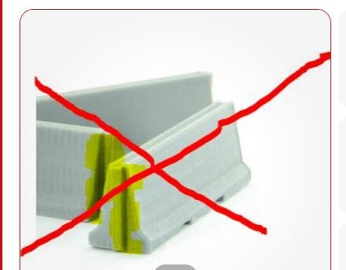 DHS Diecast multi scale #3D-100-A Jersey Barriers 5-Pack - Details Below