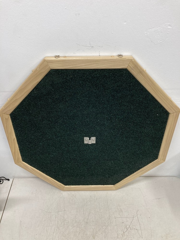 Handmade Dart Board Octagon Wall Protector Backboard Protector Wood Frame