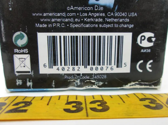 New American DJ Mini LED Strobe Light S-81 LED Variable Speed