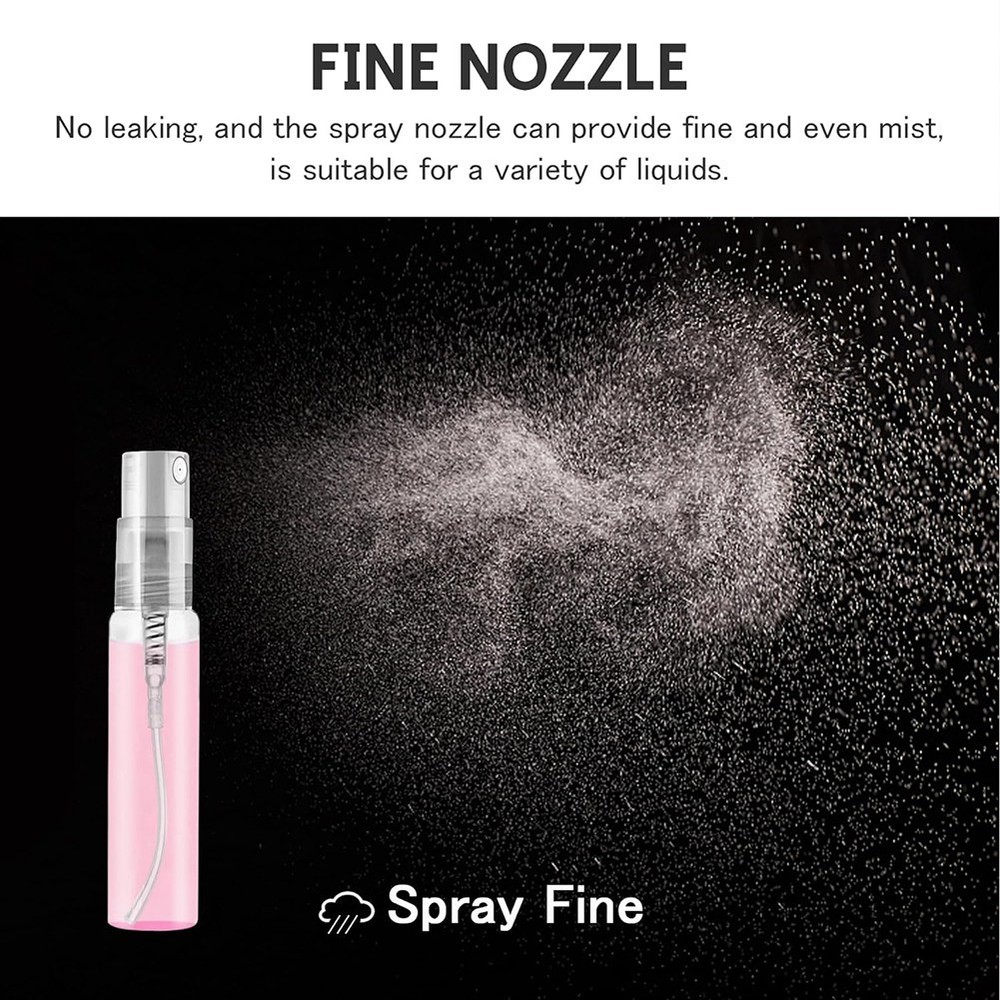 50Pcs 5ML Bottle Small Packing Atomizer Perfume Bottles Atomizing9670
