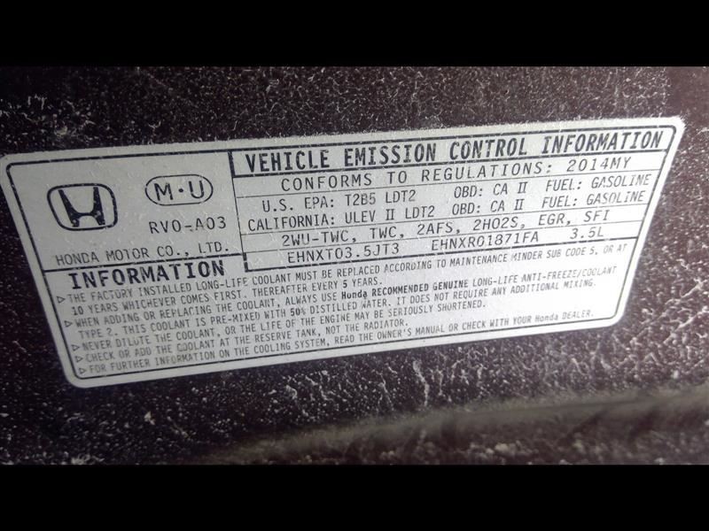 2014 Odyssey Theft Module Sku#3501510