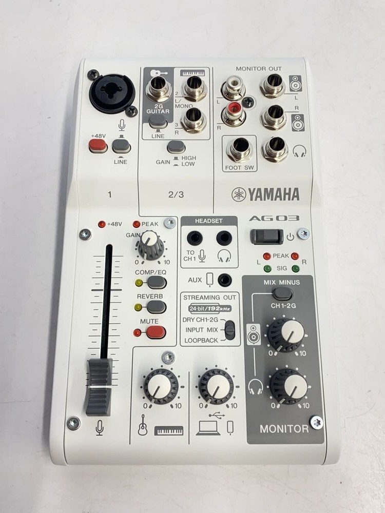 YAMAHA AG03 MIXER Used