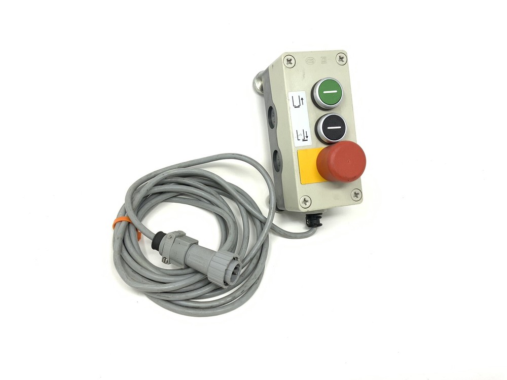 Arburg SN 43.338 E-stop / Push Button Pendant, Cable & Connector - New