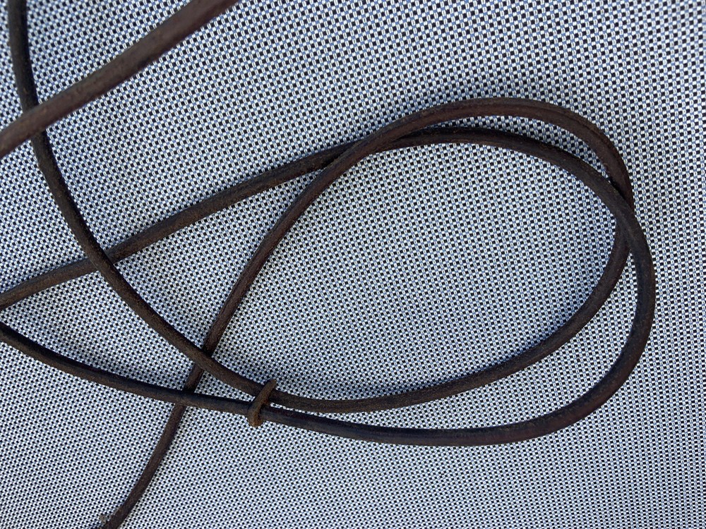 German WW2 leather cord rope
