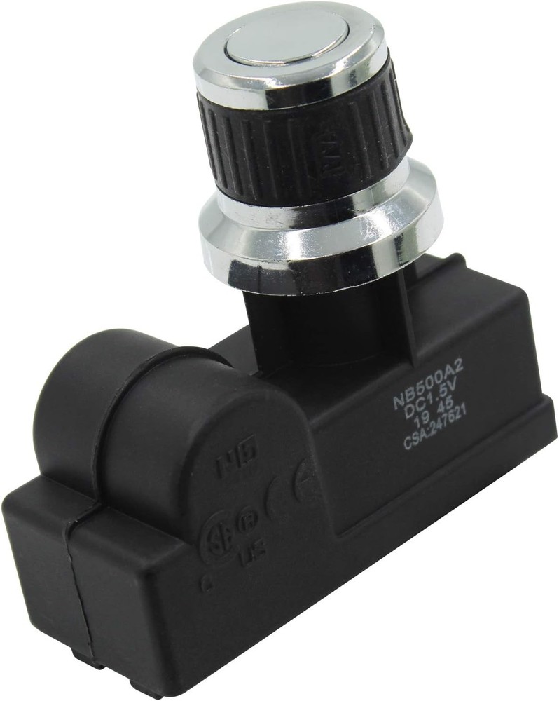 MCAMPAS 2 Outlets Electronic Spark Igniter, Chrome Coated Tact Switch Spark...