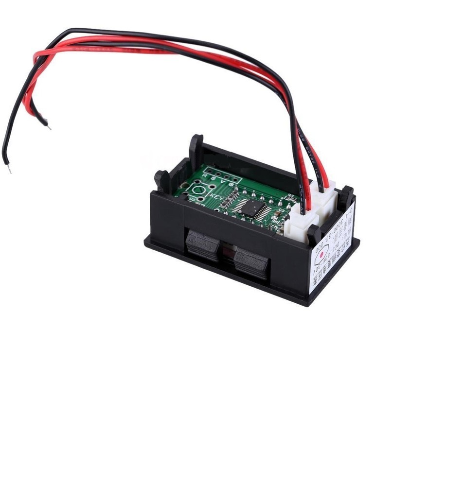 Blue LED 5 Digit DC 0-4.3000-33.000V Digital Voltmeter Voltage Meter Car Panel M