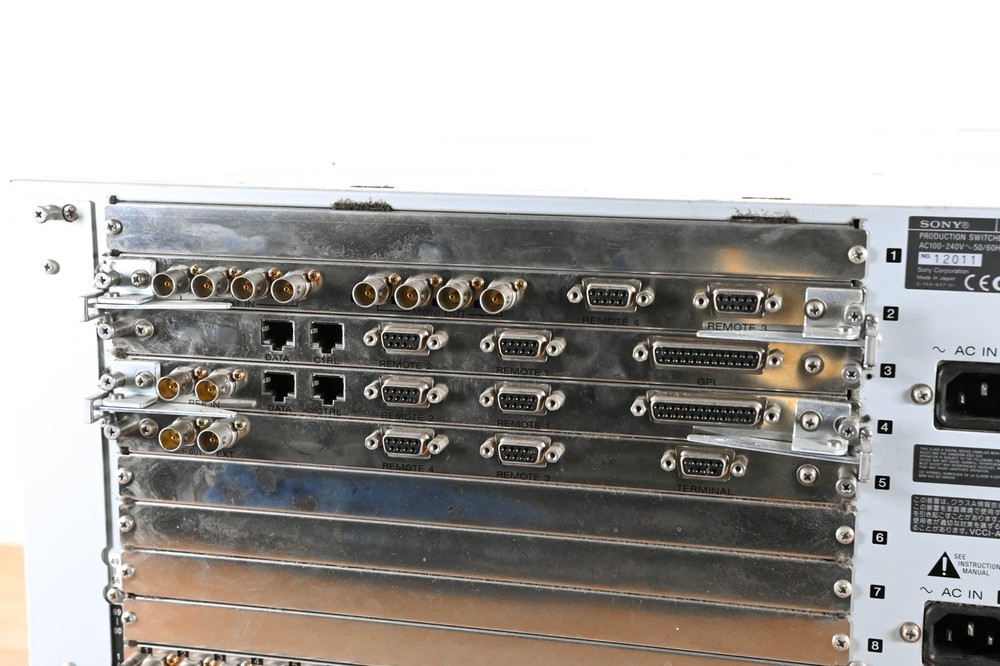 Sony DVS-9000 Production Switcher Processor CG01EEG