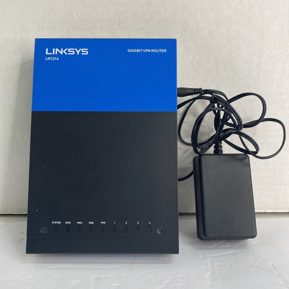 Linksys LRT214 Gigabit VPN Router