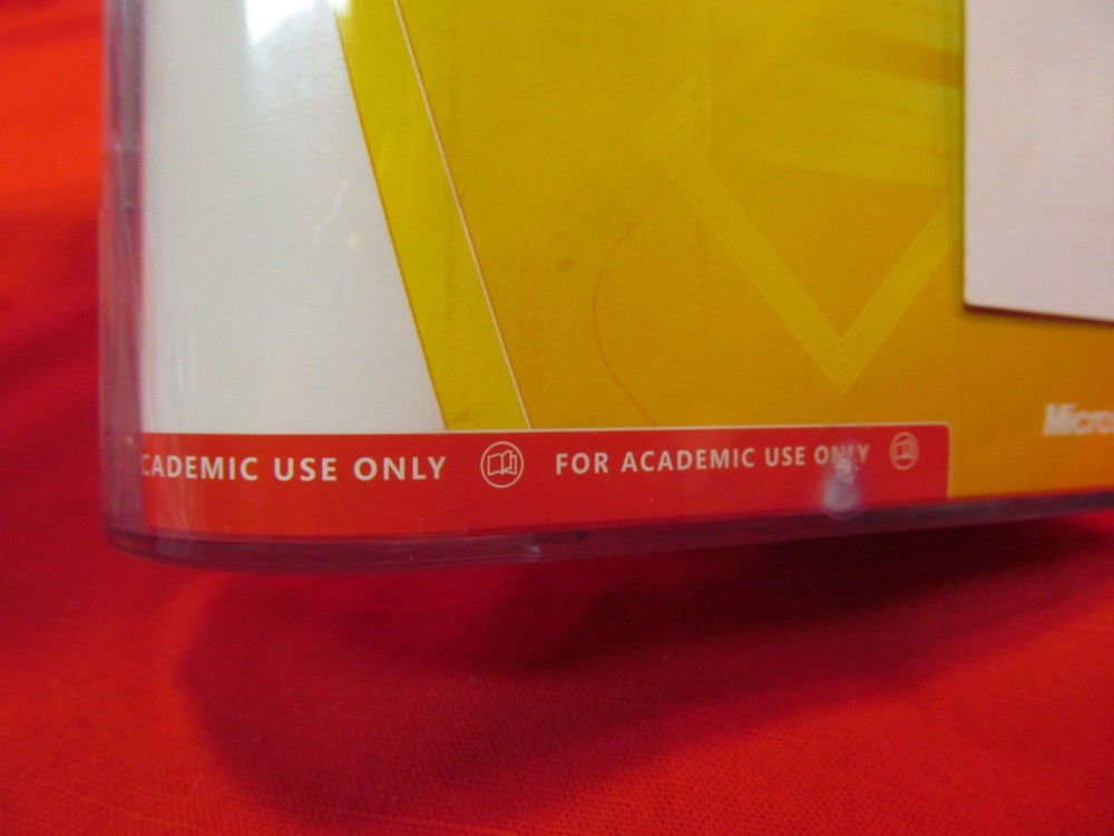 NEW SEALED MICROSOFT OFFICE PROJECT STANDARD 2007 FOR ACADEMIC USE