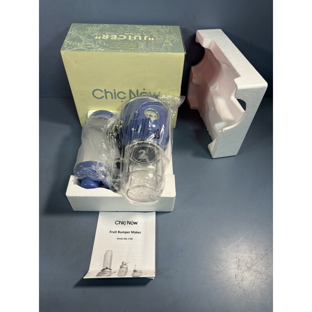 Chic Now Fruit Bumper Maker “Juicer” Model: SBL-1708