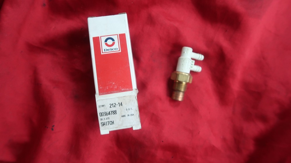 NOS Delco 00364788 Delco Ported Vacuum Switch Same As Standard PVS71