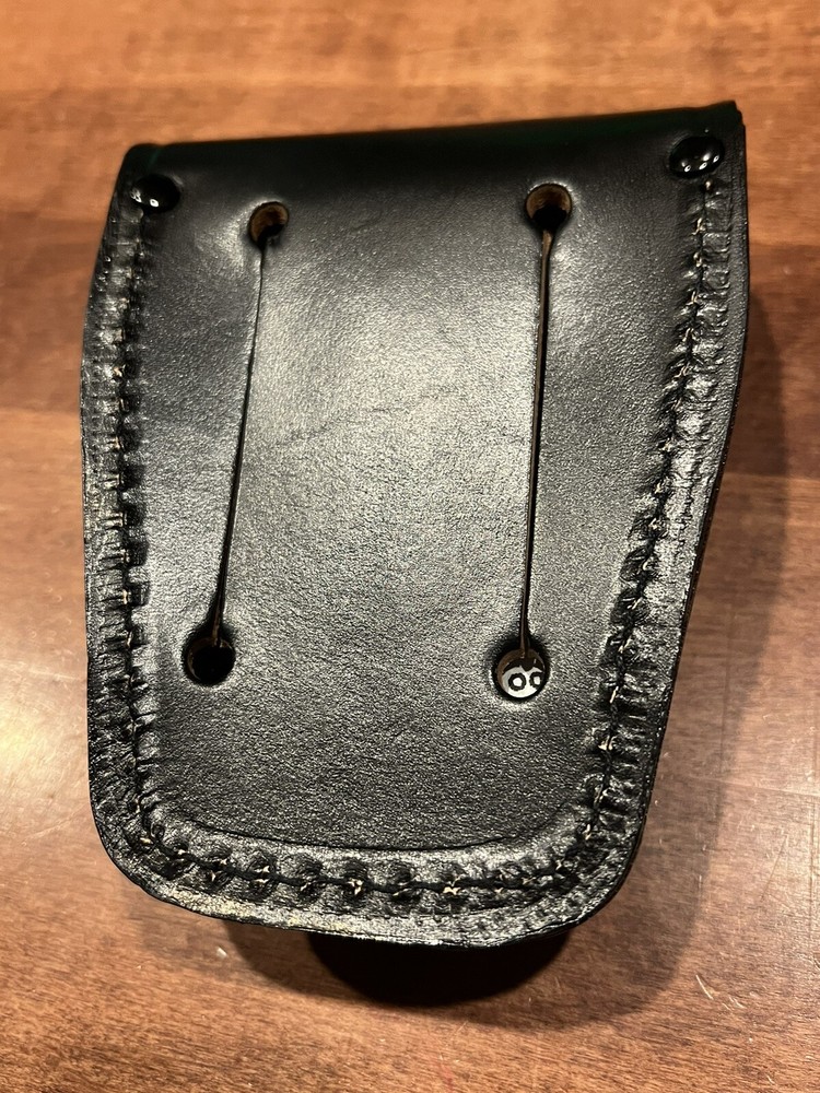 SCHRADE PROFESSIONALS LEATHER HANDCUFF CASE NIB